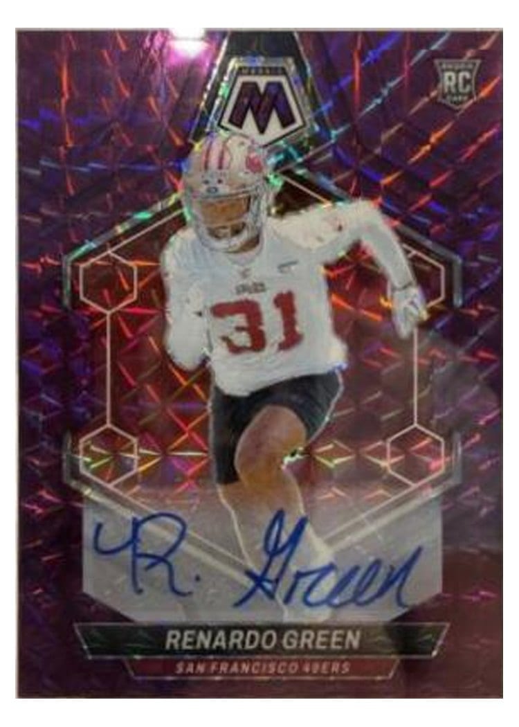 2024 Panini Mosaic Base Set Renardo Green #358 card