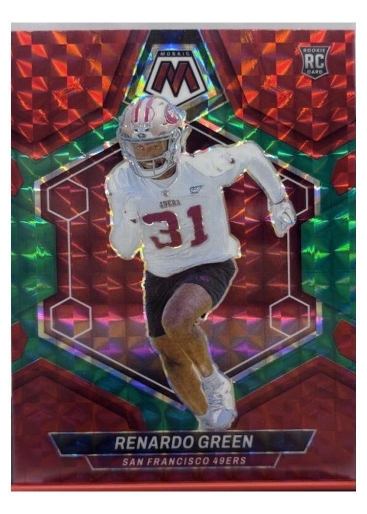 2024 Panini Mosaic Base Set Renardo Green Fusion Red Green Choice #358 card