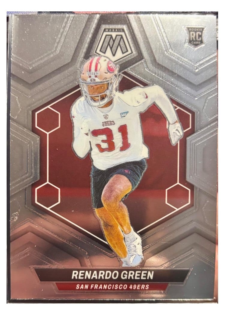 2024 Panini Mosaic Base Set Renardo Green #358 card