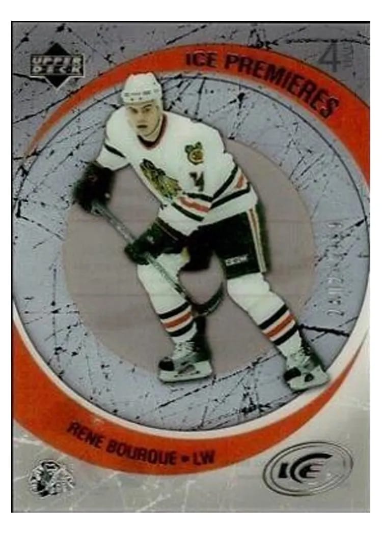 2005 Upper Deck Ice Rene Bourque #174 card