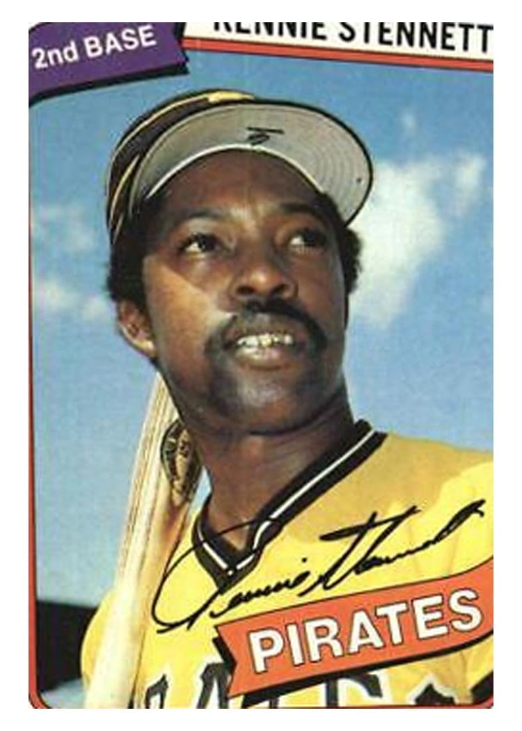 1980 Topps Rennie Stennett #501 card