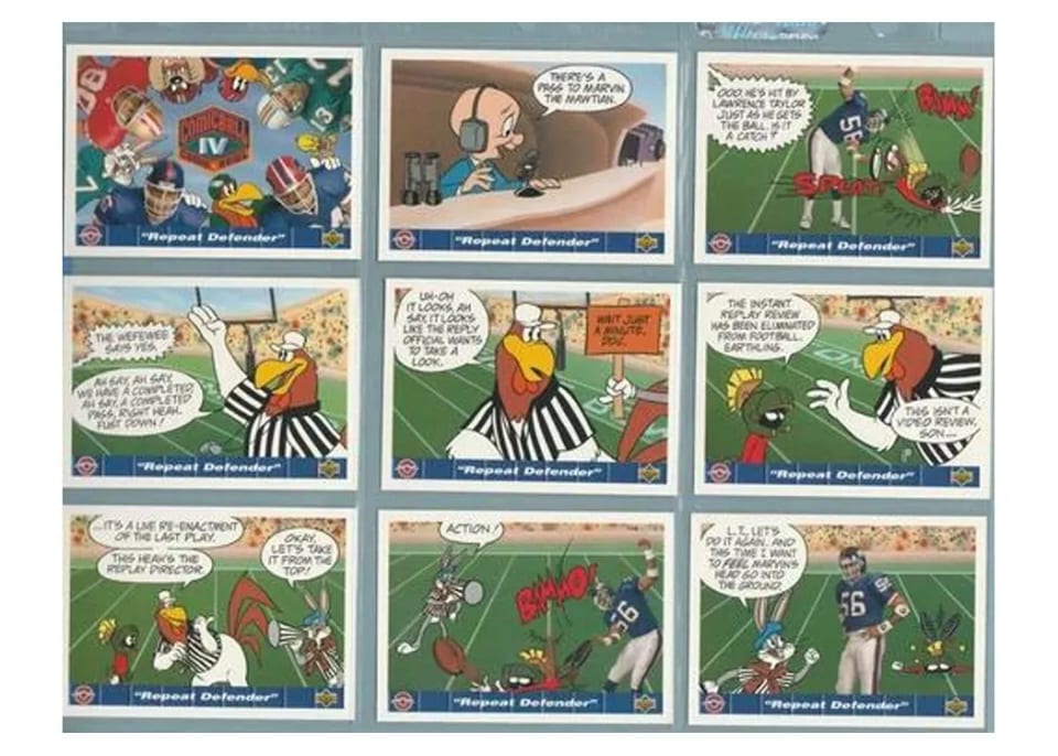 1992 Upper Deck Comic Ball 4 Repeat Defender #121 card