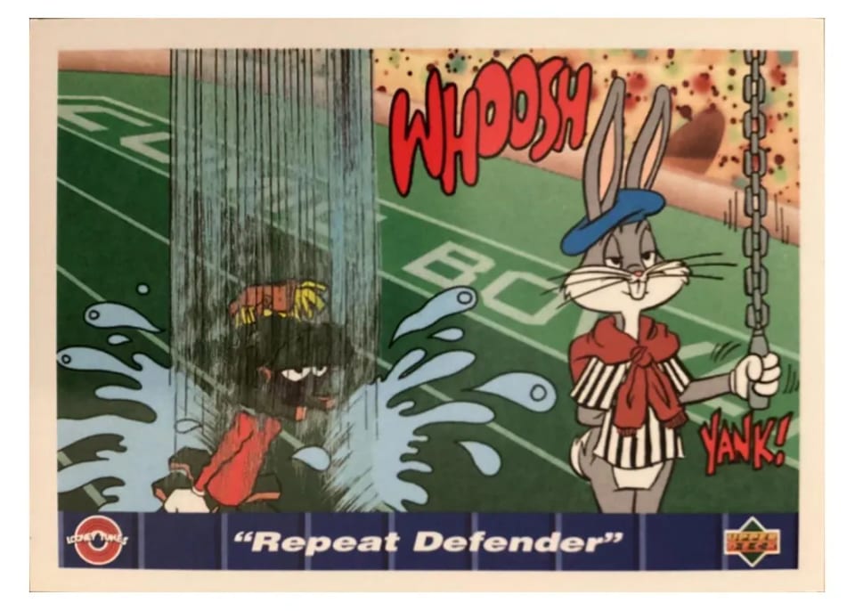 1992 Upper Deck Comic Ball 4 Repeat Defender #134 card