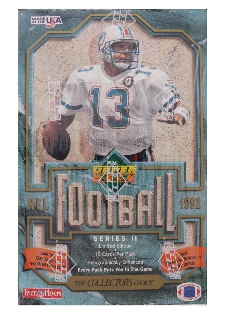 1992 Upper Deck Retail Box card