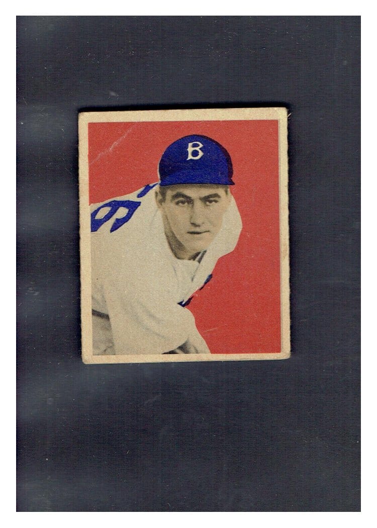 1949 Bowman Rex Barney #61 card