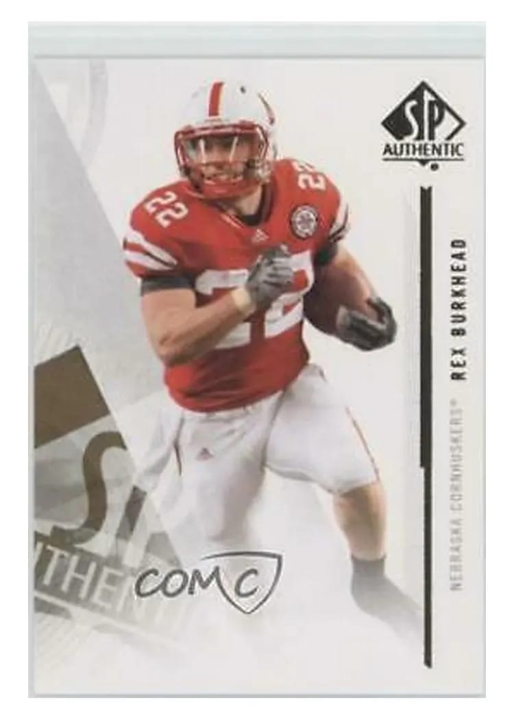 2013 SP Authentic Rex Burkhead #30 card