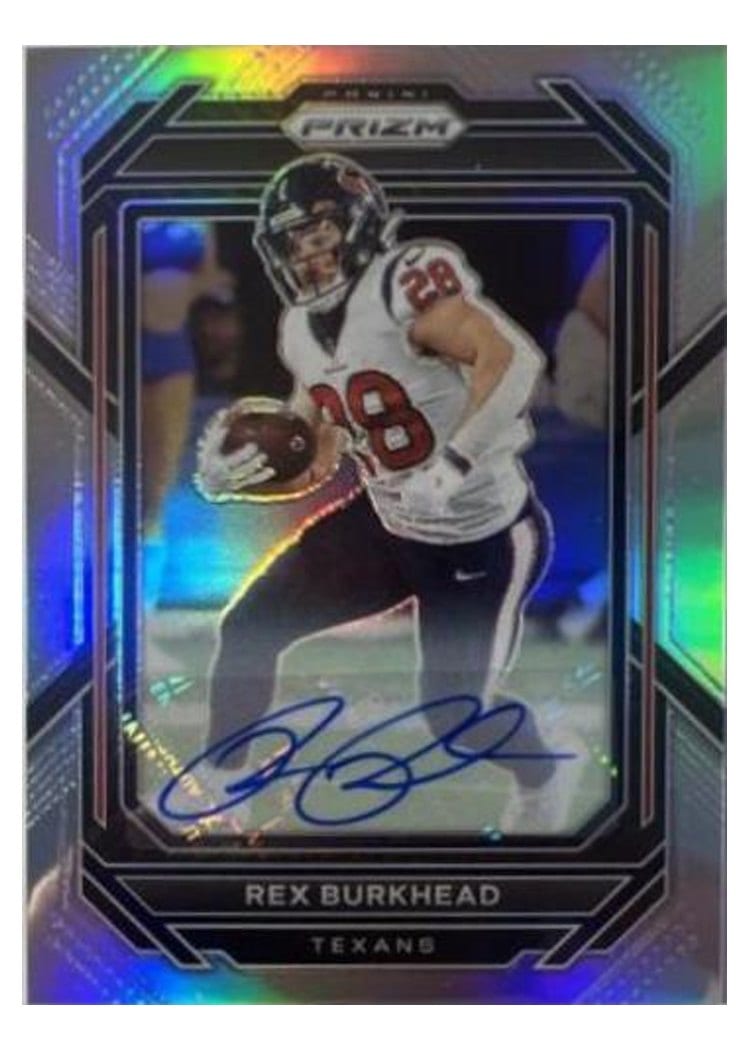 2022 Panini Prizm Base Set Rex Burkhead #115 card