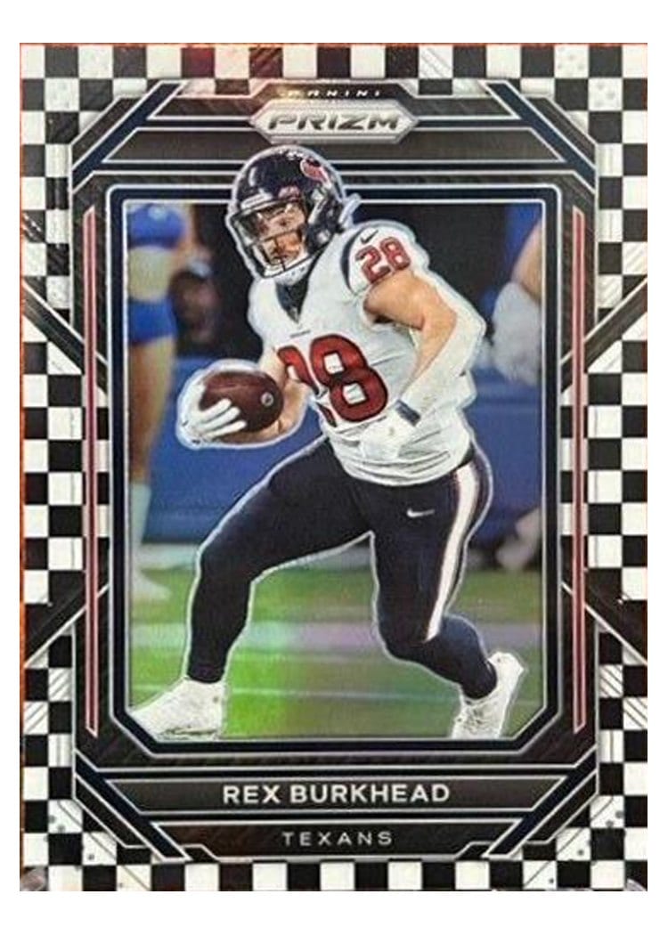 2022 Panini Prizm Base Set Rex Burkhead #115 card