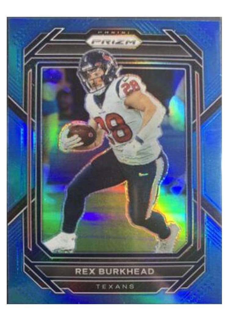 2022 Panini Prizm Base Set Rex Burkhead #115 card