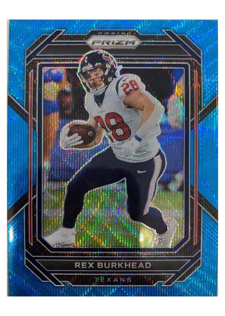 2022 Panini Prizm Base Set Rex Burkhead #115 card