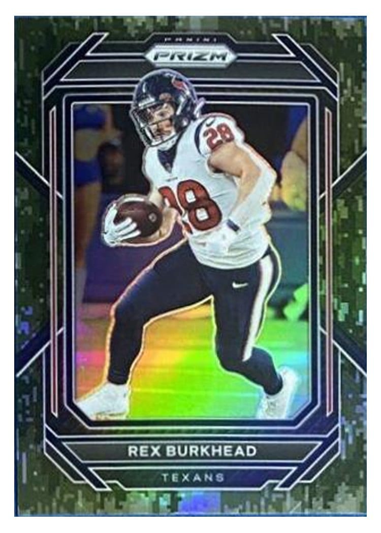 2022 Panini Prizm Base Set Rex Burkhead #115 card