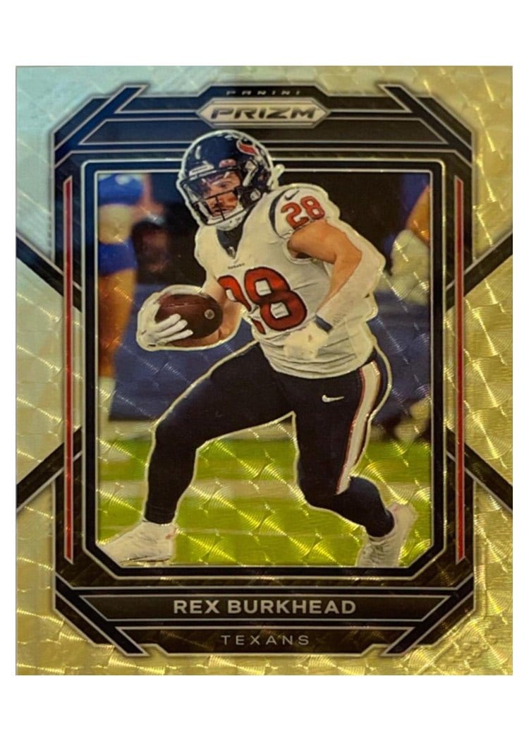 2022 Panini Prizm Base Set Rex Burkhead #115 card