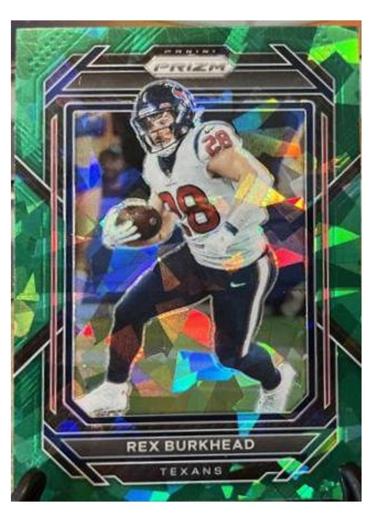 2022 Panini Prizm Base Set Rex Burkhead #115 card