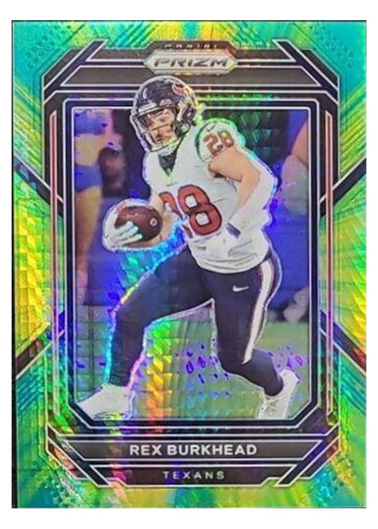 2022 Panini Prizm Base Set Rex Burkhead #115 card