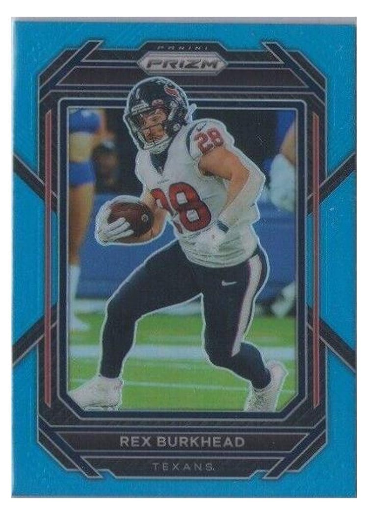 2022 Panini Prizm Base Set Rex Burkhead #115 card