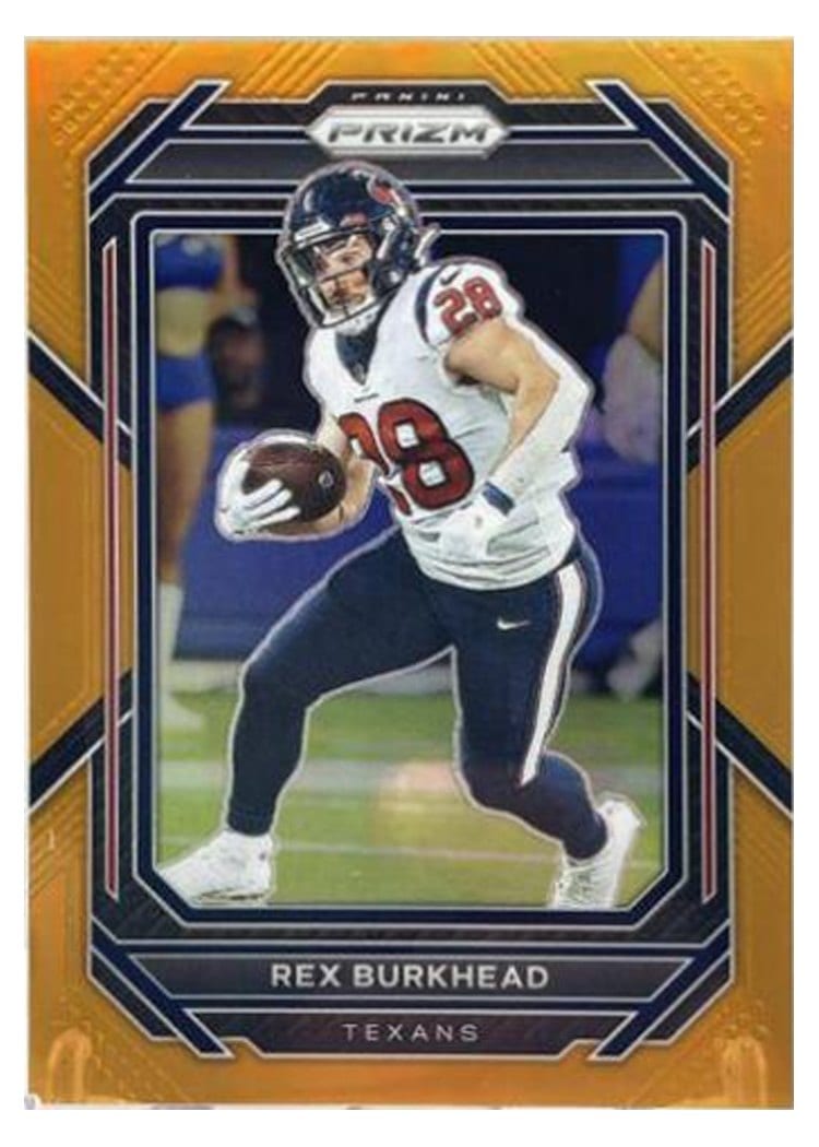 2022 Panini Prizm Base Set Rex Burkhead #115 card