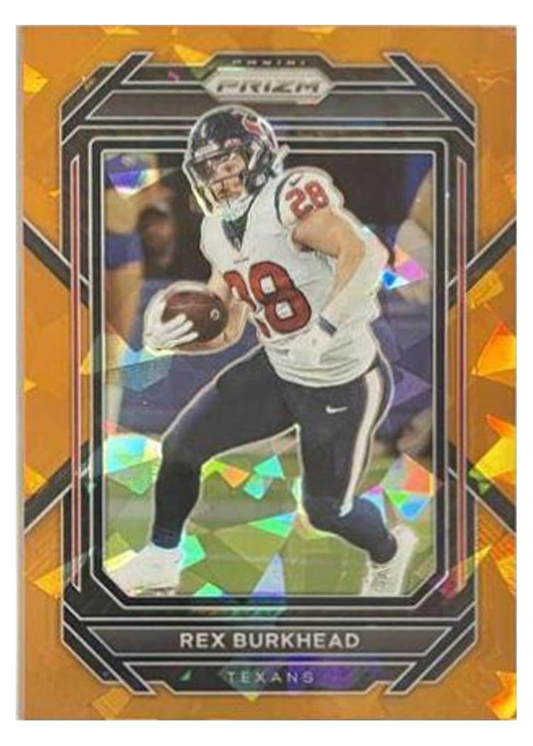 2022 Panini Prizm Base Set Rex Burkhead #115 card