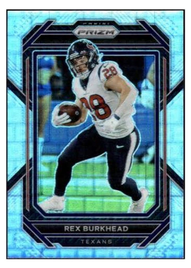 2022 Panini Prizm Base Set Rex Burkhead #115 card