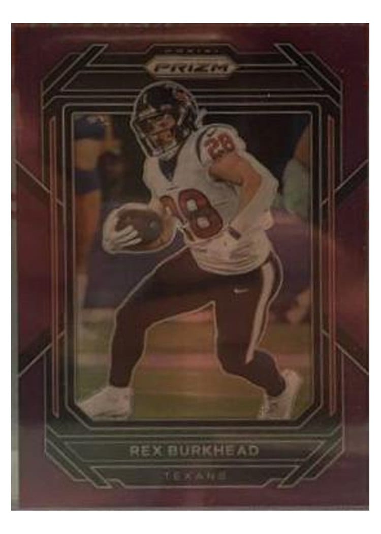 2022 Panini Prizm Base Set Rex Burkhead #115 card