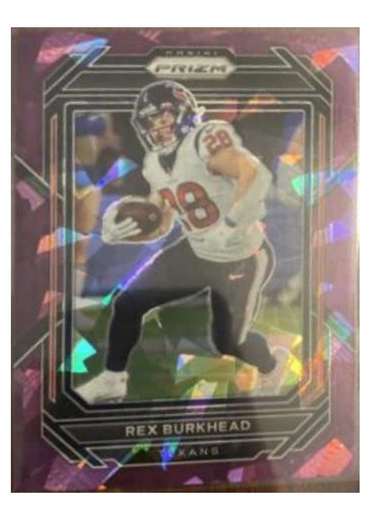 2022 Panini Prizm Base Set Rex Burkhead #115 card
