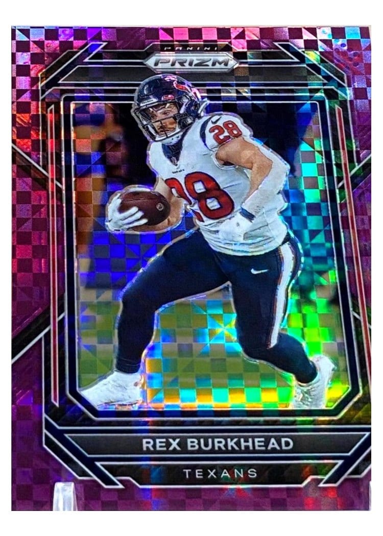 2022 Panini Prizm Base Set Rex Burkhead #115 card