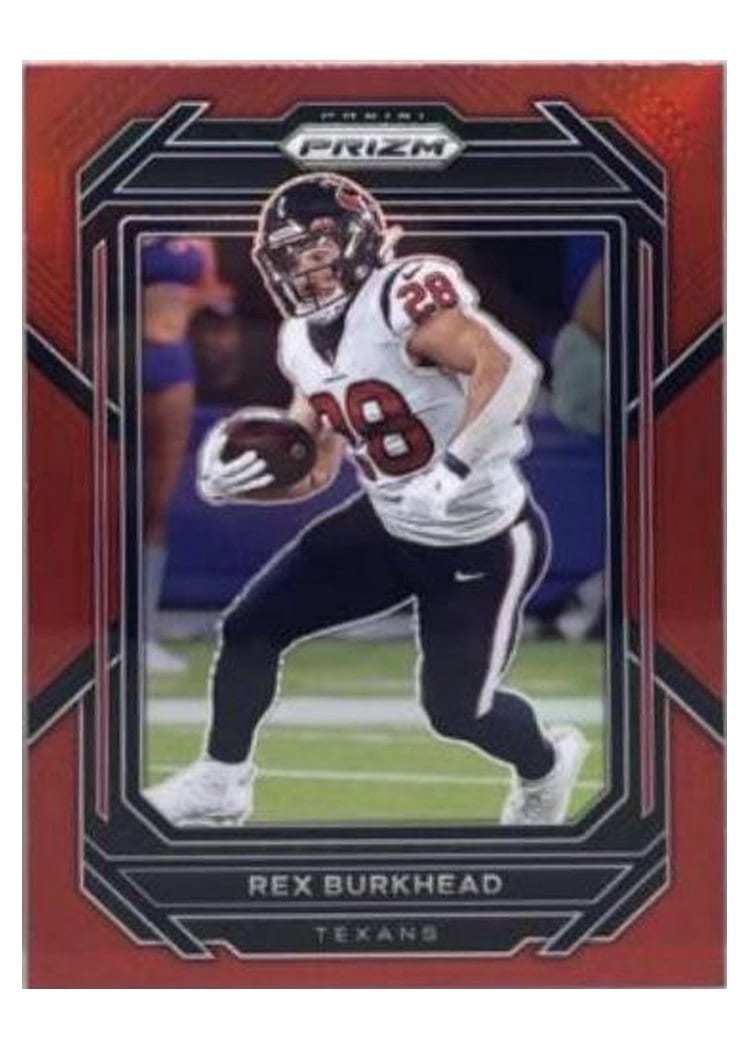 2022 Panini Prizm Base Set Rex Burkhead #115 card