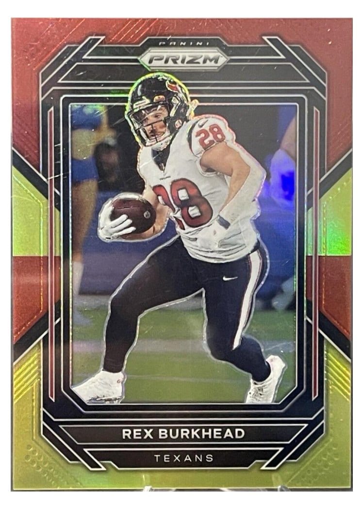 2022 Panini Prizm Base Set Rex Burkhead #115 card