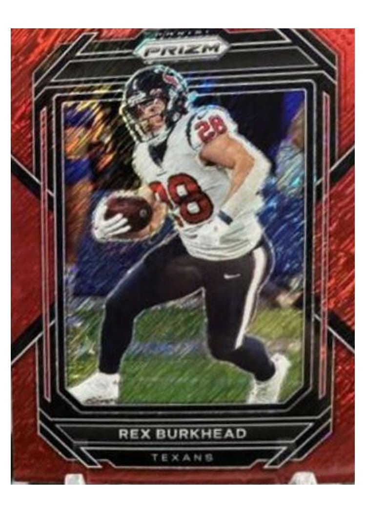 2022 Panini Prizm Base Set Rex Burkhead #115 card