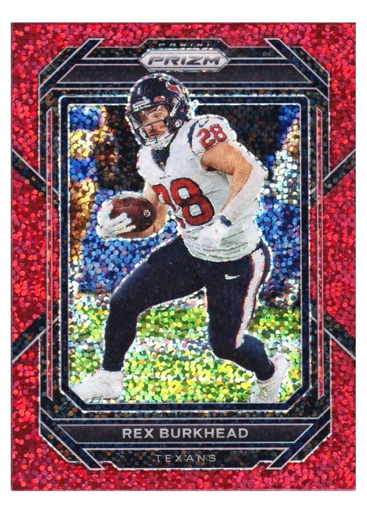 2022 Panini Prizm Base Set Rex Burkhead #115 card