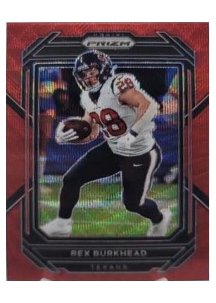 2022 Panini Prizm Base Set Rex Burkhead #115 card