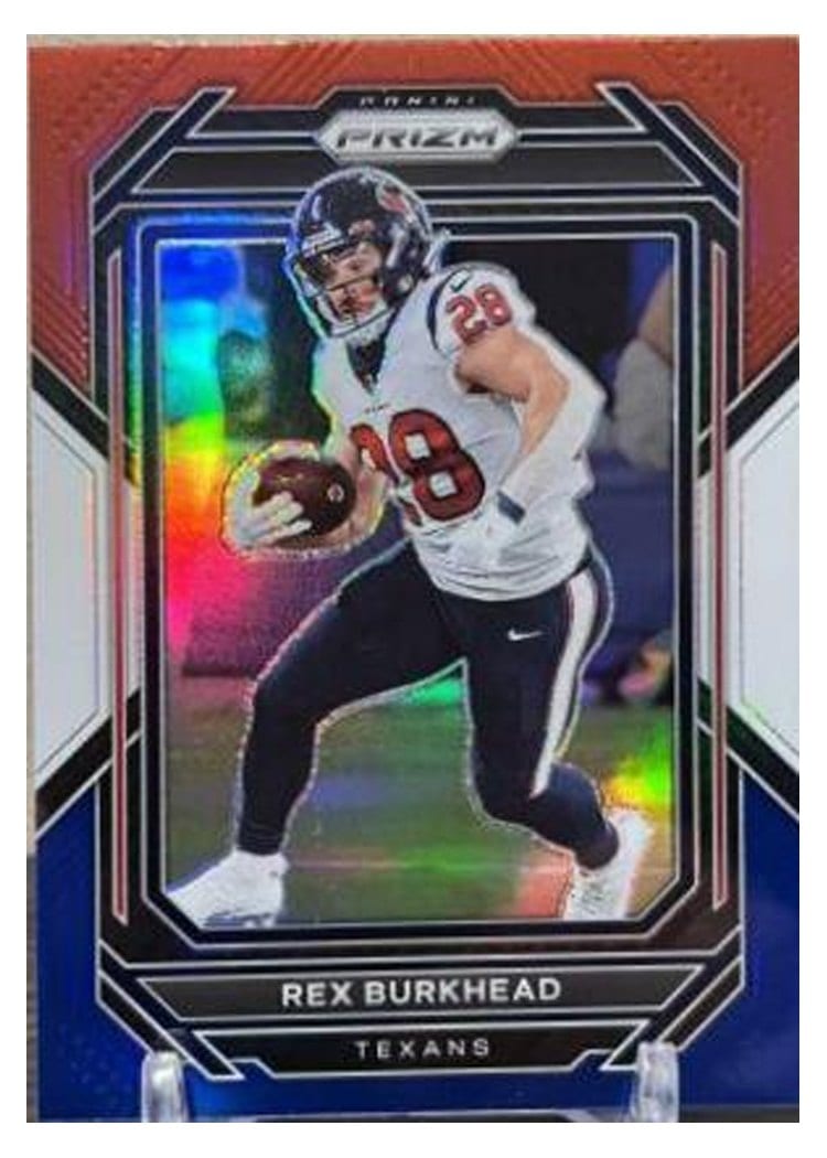 2022 Panini Prizm Base Set Rex Burkhead #115 card