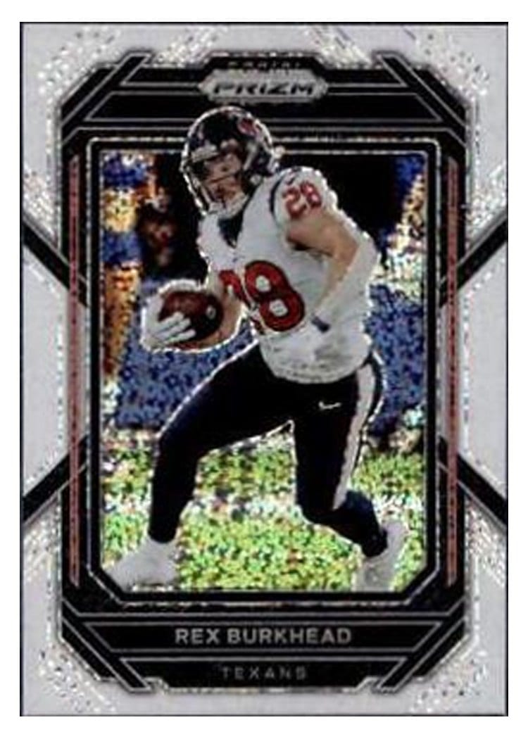 2022 Panini Prizm Base Set Rex Burkhead #115 card