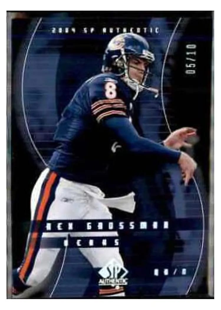 2004 SP Authentic Rex Grossman #14 card
