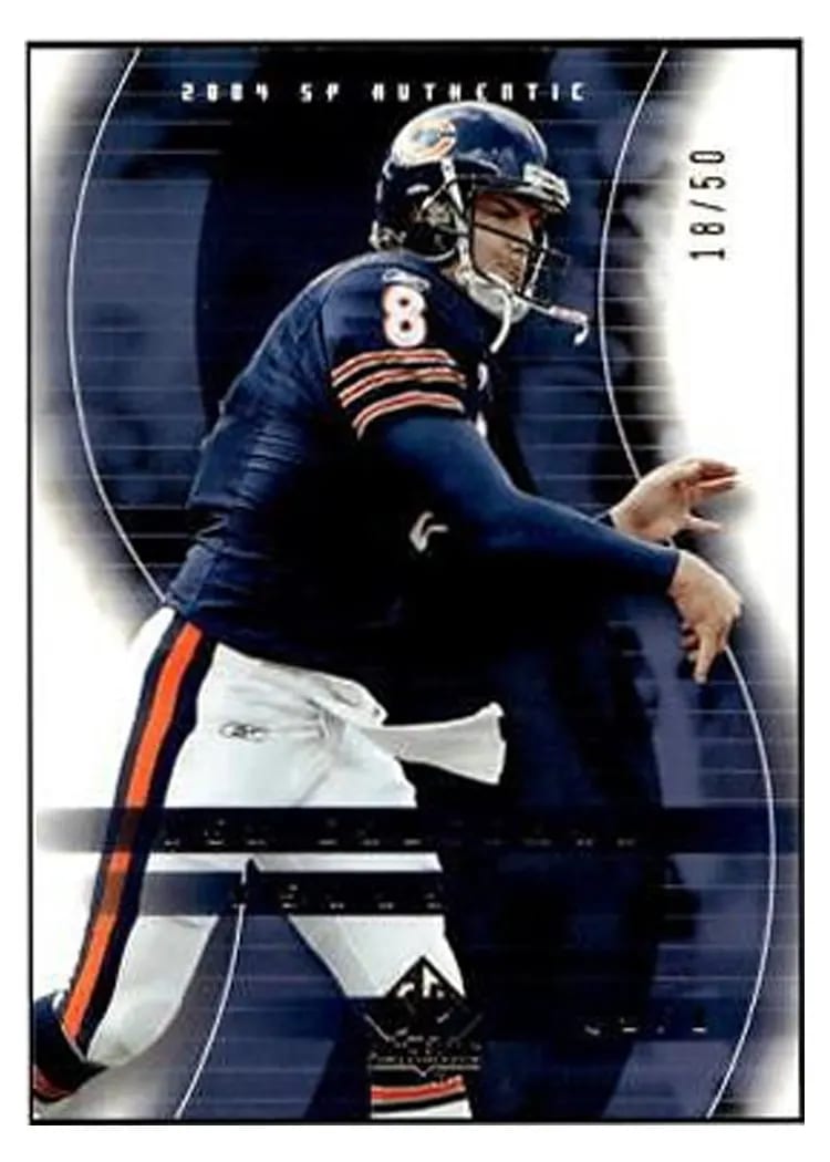 2004 SP Authentic Rex Grossman #14 card