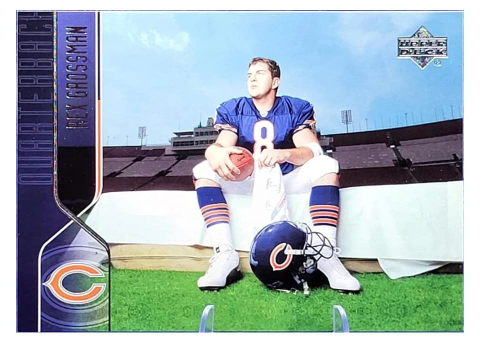 2004 Upper Deck Rex Grossman #34 card