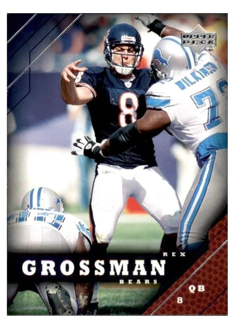 2005 Upper Deck Rex Grossman #31 card