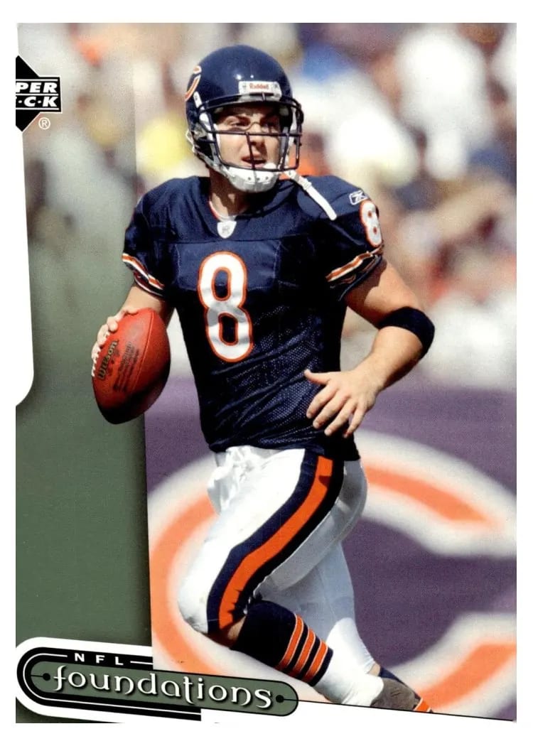 2005 Upper Deck Foundations Rex Grossman #19 card