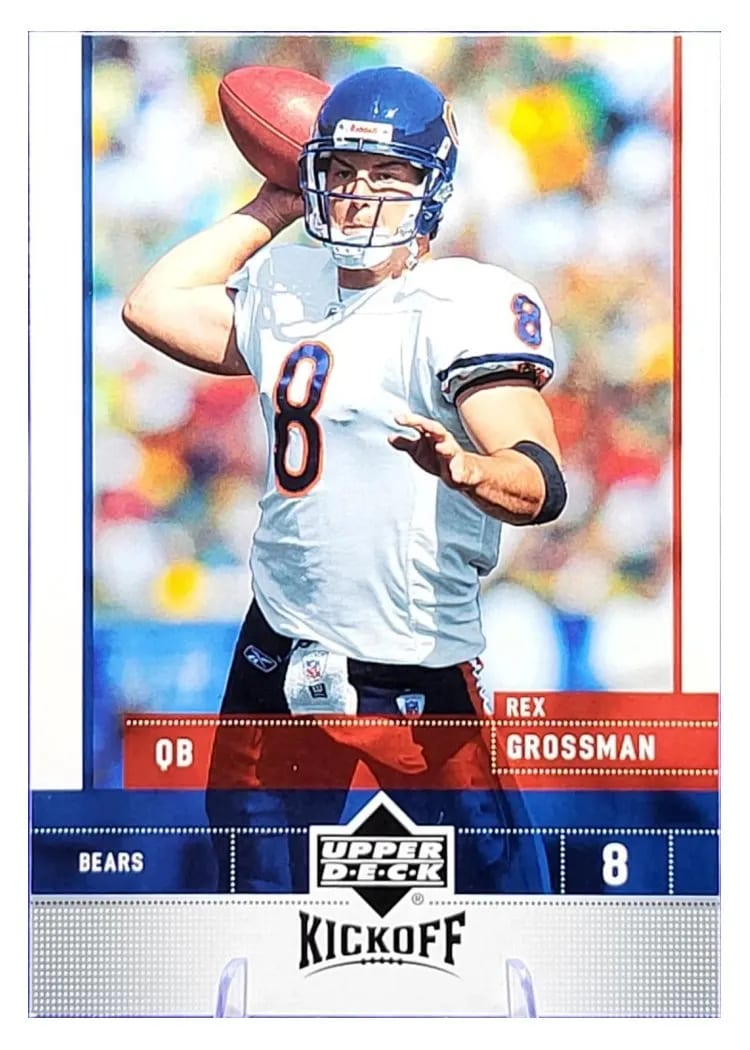 2005 Upper Deck Kickoff Rex Grossman #17 card