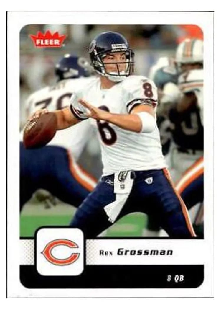 2006 Fleer Rex Grossman #16 card