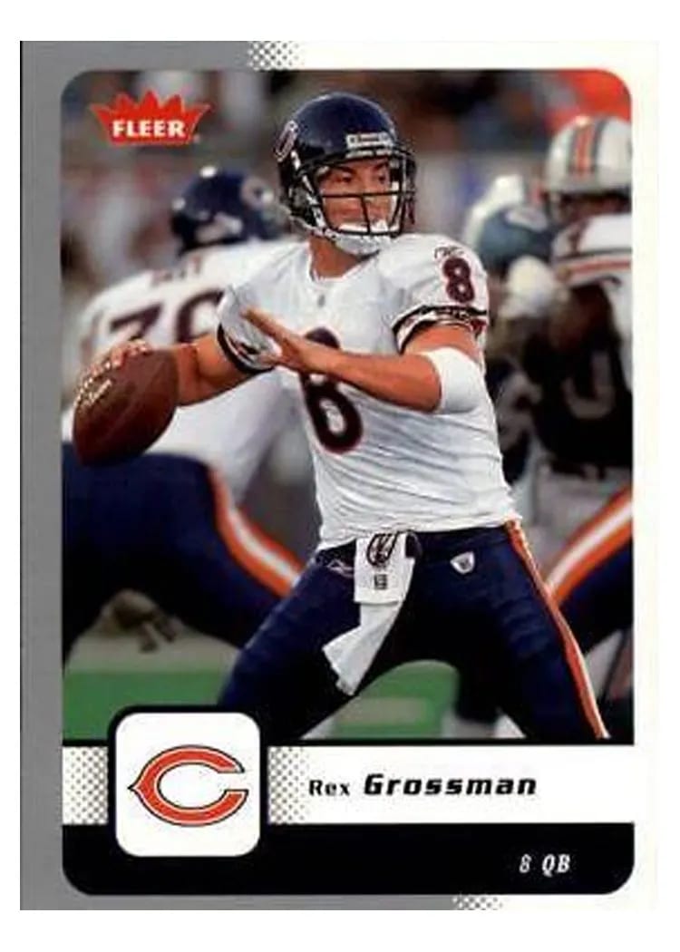 2006 Fleer Rex Grossman #16 card