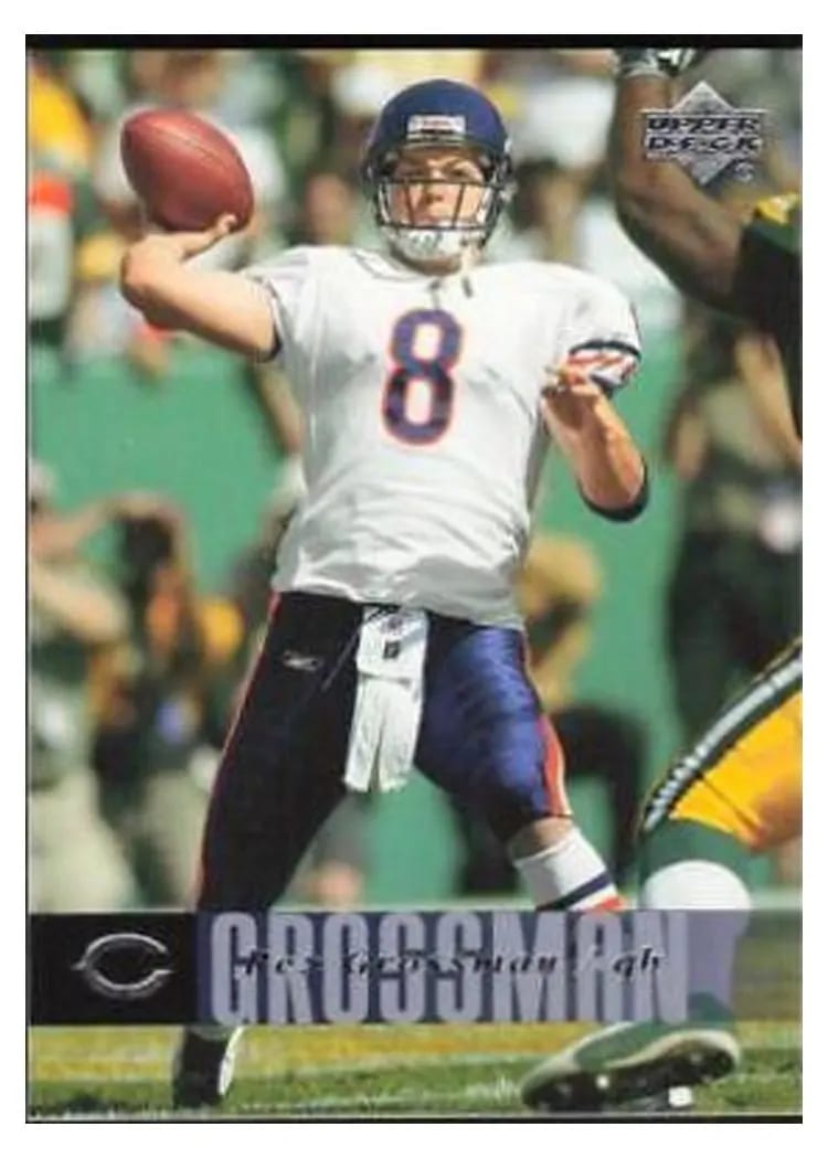 2006 Upper Deck Rex Grossman #31 card