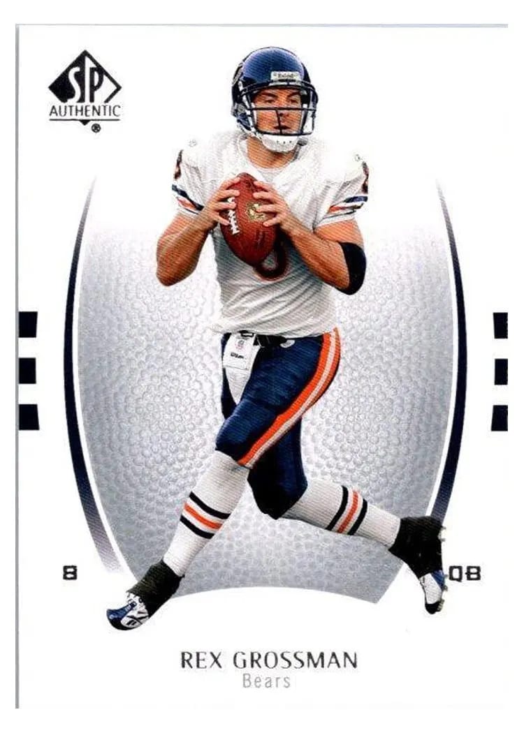 2007 SP Authentic Rex Grossman #75 card