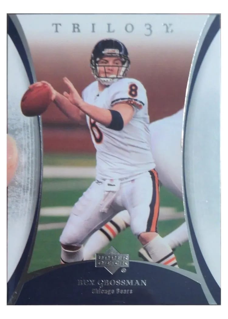 2007 Upper Deck Trilogy Rex Grossman #17 card