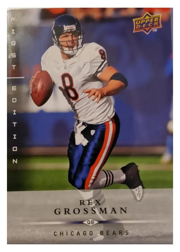 2008 Upper Deck First Edition Rex Grossman #26 card