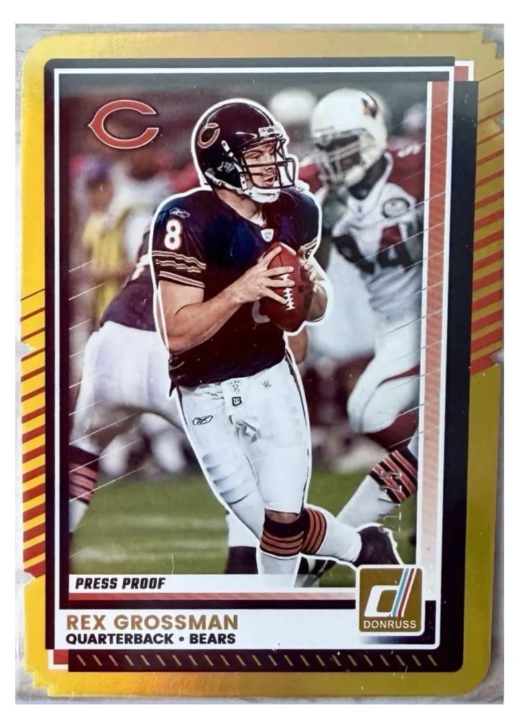 2025 Donruss Base Set Rex Grossman #86 card