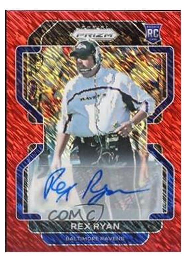 2021 Panini Prizm Base Set Rex Ryan #289 card