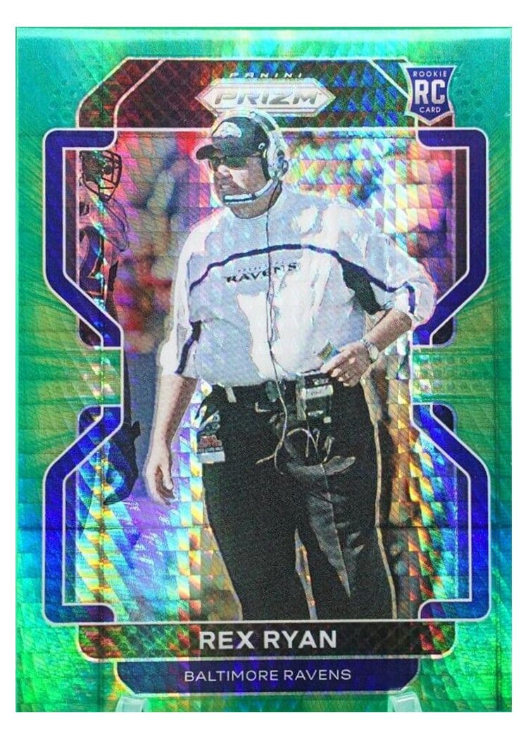 2021 Panini Prizm Base Set Rex Ryan #289 card