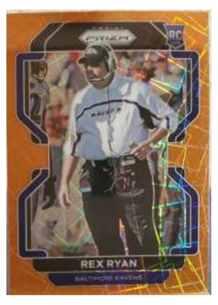 2021 Panini Prizm Base Set Rex Ryan #289 card
