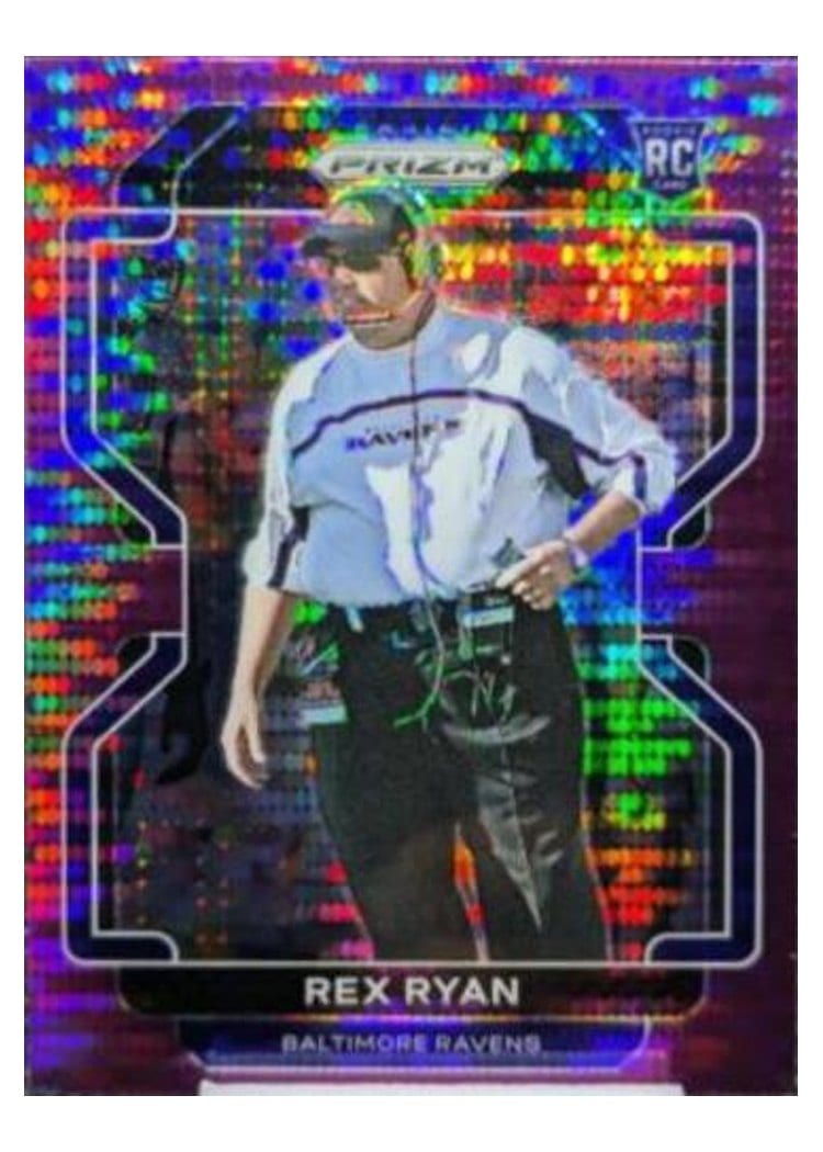 2021 Panini Prizm Base Set Rex Ryan #289 card