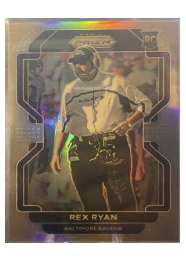 2021 Panini Prizm Base Set Rex Ryan Silver Prizm #289 card